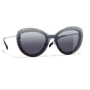 Chanel Butterfly Pearl Sunglasses
